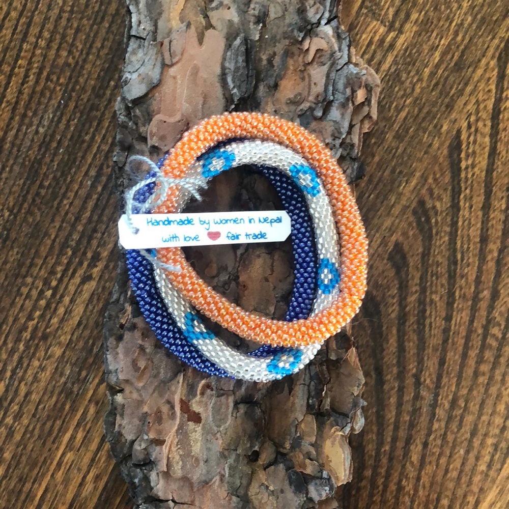 Roll on bracelets from Nepal